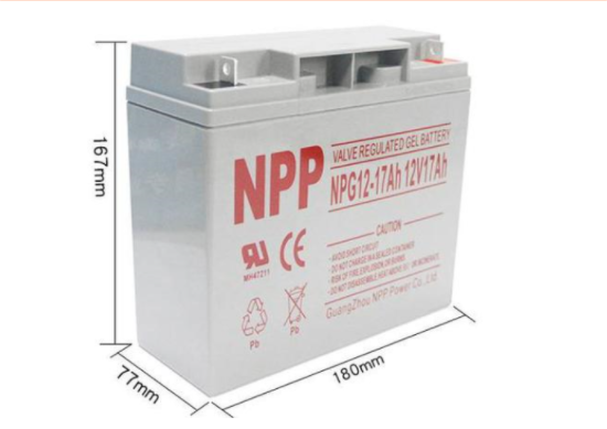 NPP耐普NPG12-17 12V17Ah胶体蓄电池，正品保证。全国联保三年，全国范围可免费上门安装调试。